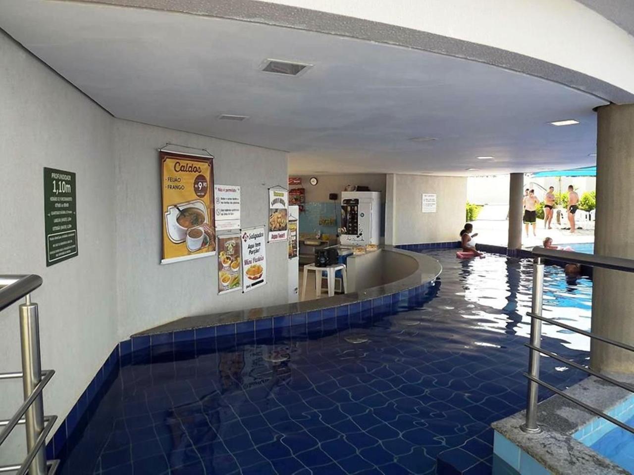 Apartamento No Lagoa Quente Flat Service Caldas Novas Exterior foto